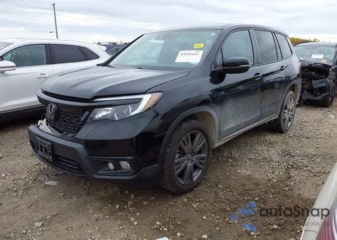 2021 Honda Passport Awd Ex-L from USA, damaged, VIN 5FNYF8H53MB016748
